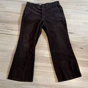 Vtg-70s-Levis Panatela Corduroy Pants Mens-Brown-Read
